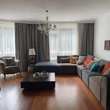 Secure, Spacious, And Eclectic 1 To 3 Bedroom W Pool, Garden, Private Parking, Tennis Basketball Football Courts And Concierge Close To Istinye Park, Turkish Tennis Federation, And Acibadem Maslak *